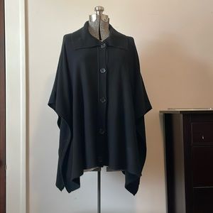 Poncho. Karen Scott. L/XL.  Purple. Excellent condition.